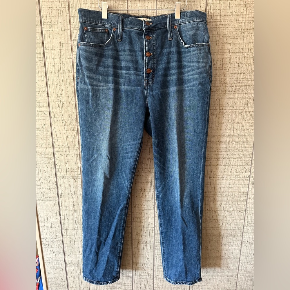 Madewell Perfect Vintage Jeans Size 33 Button Fly